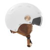 Fietshelm E-bike2 - Kort helder vizier en ingebouwd zonnevizier - Wit - Maat S/M - Thumbnail Image 4