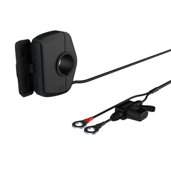 Oxford dubbele waterdichte USB lader met afdekklep