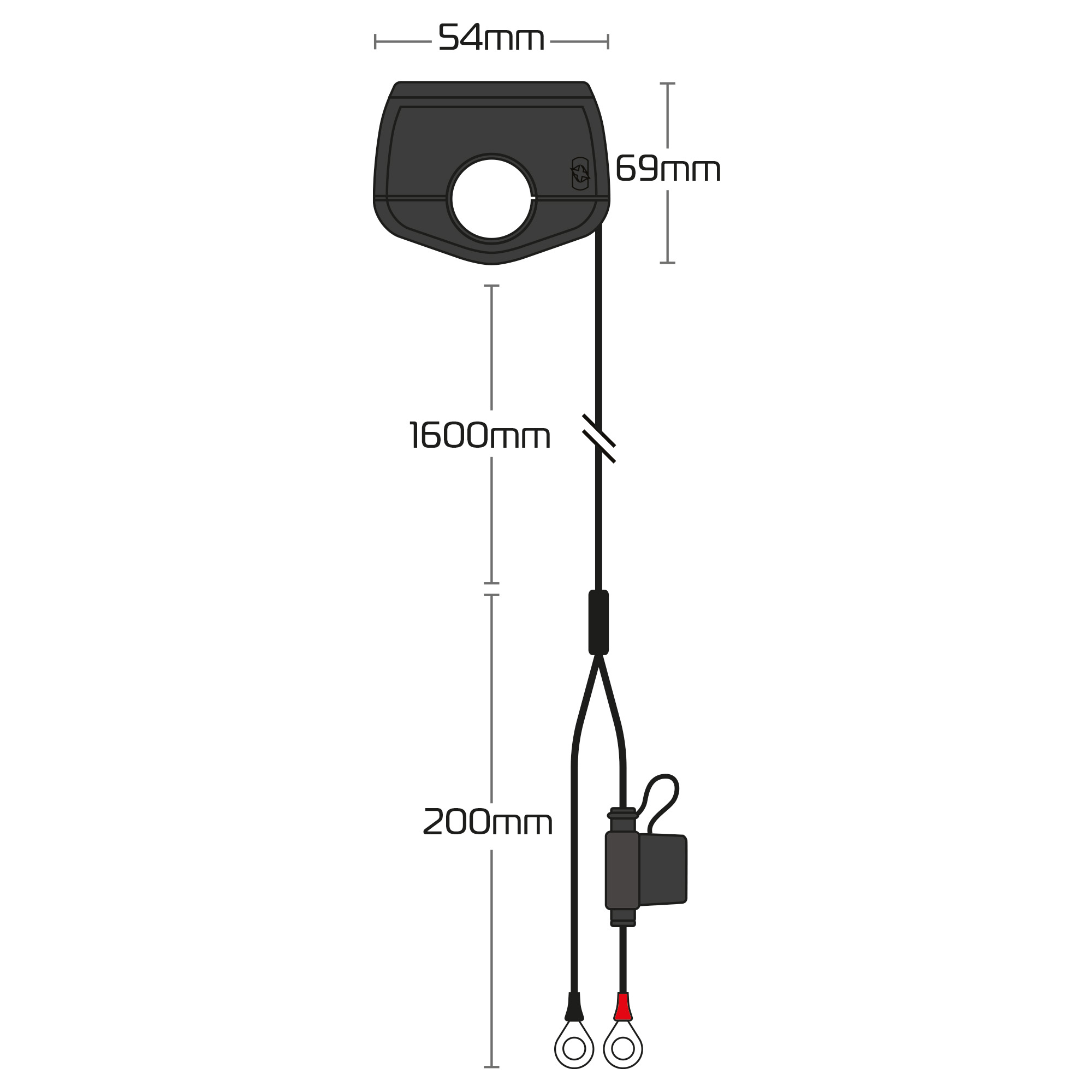 Oxford dubbele waterdichte USB lader met afdekklep - EL118 - Afbeelding 5