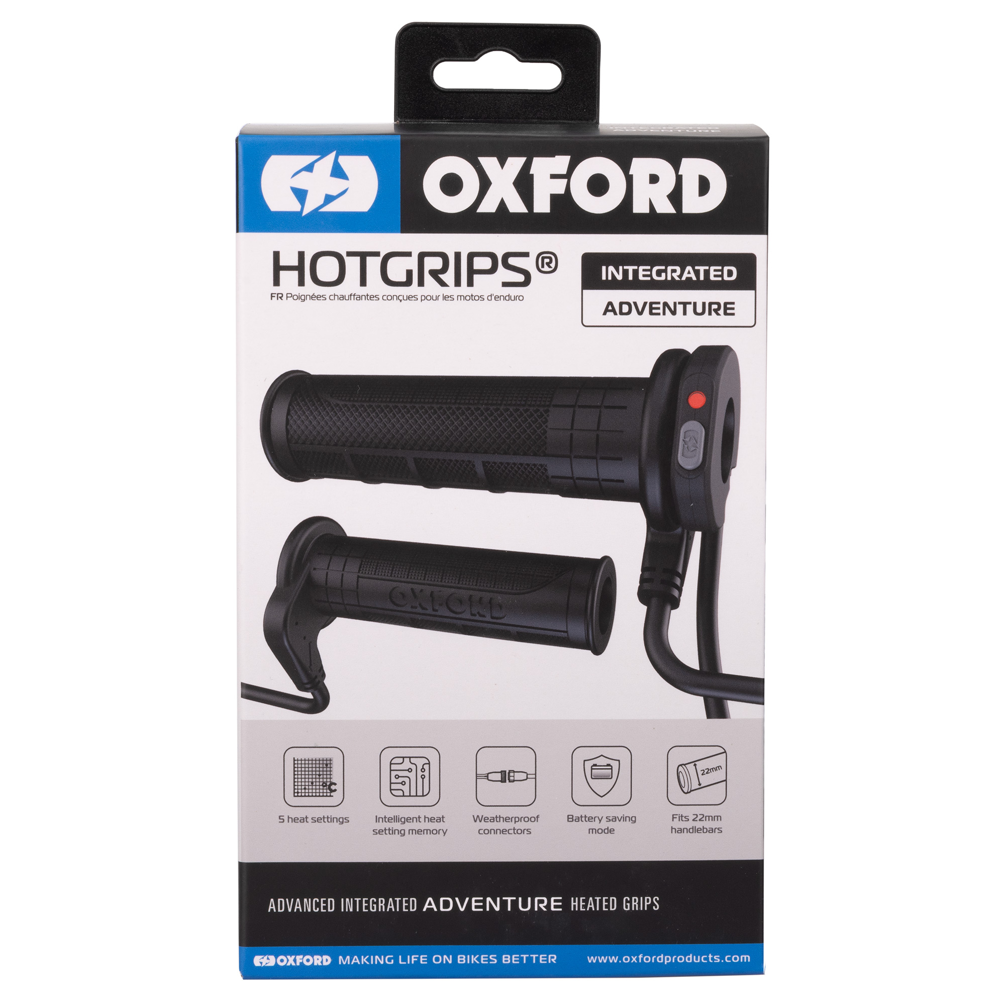 Oxford Hotgrips Integrated - Adventure - EL397 - Afbeelding 2